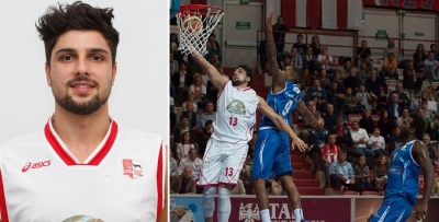 Basket, il serrese Nazzareno Italiano ingaggiato dalla Fortitudo Bologna