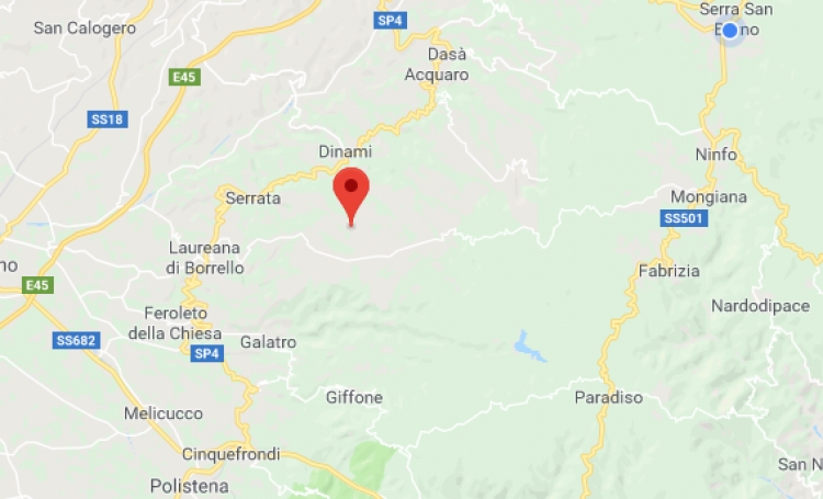 Nuova scossa di terremoto a San Pietro di Caridà