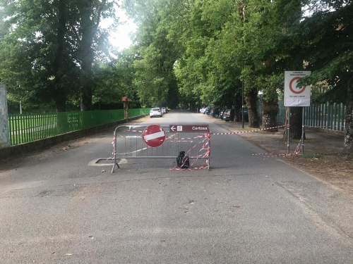 Serra, riaperto il viale che porta alla Certosa