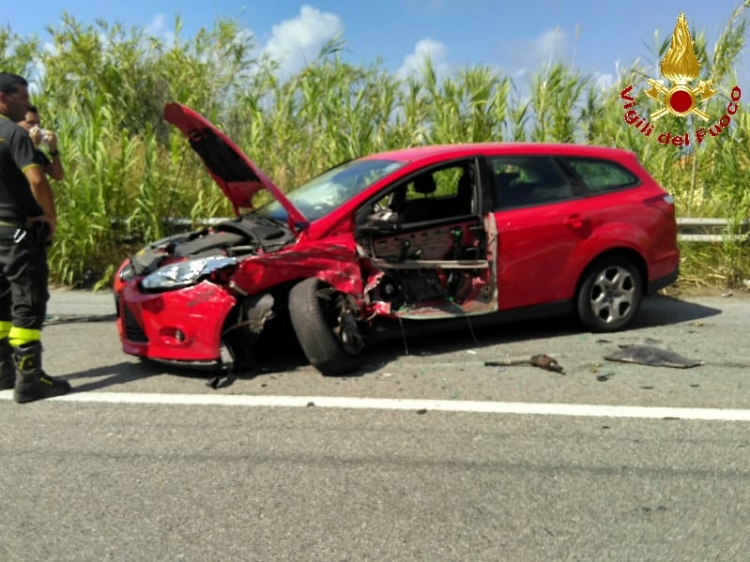 Incidente a Briatico, coinvolte due auto