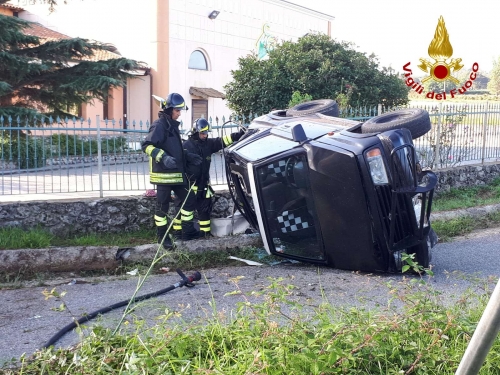 Incidente stradale a Rombiolo, un ferito