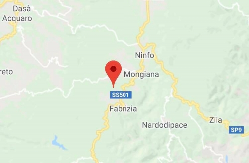 Terremoto di magnitudo 2.5 a Fabrizia