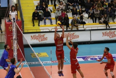 Volley, serie A2: la Tonno Callipo fa poker. Brescia ko in quattro set