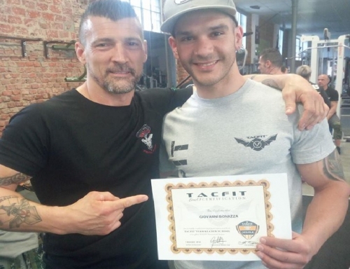 Serra, Giovanni Bonazza è il primo TacFit Team Leader calabrese