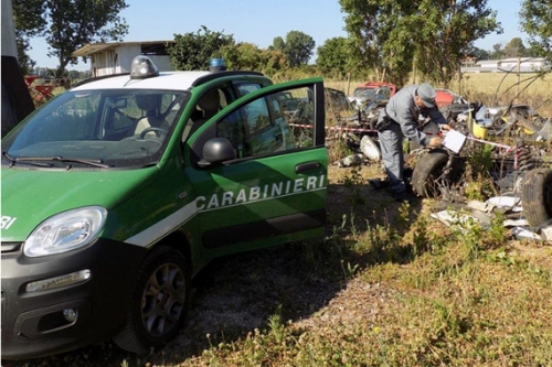 Sequestrata una discarica abusiva a Capistrano