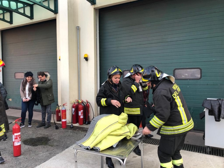 Vibo, al Comando provinciale dei vigili del fuoco il corso sulla gestione delle emergenze nei luoghi di lavoro