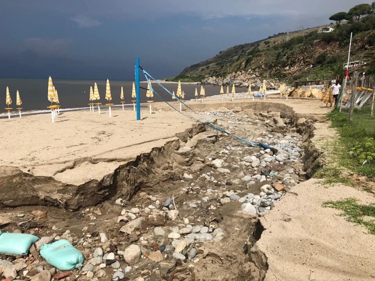 Carlo Tansi nelle zone del Vibonese colpite dal maltempo