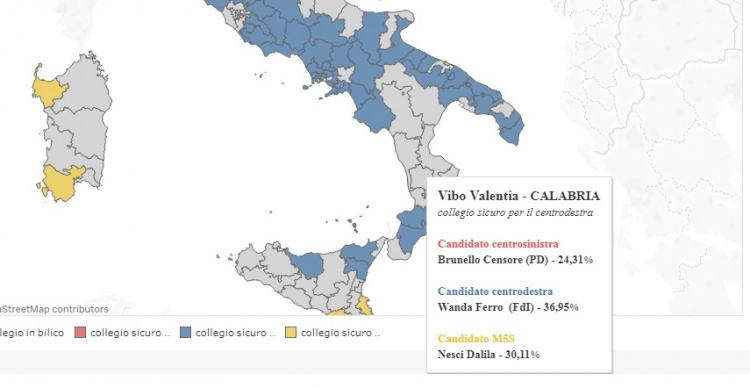 Politiche 2018 | Simulazione shock di Repubblica: avanti Ferro (37%), poi Nesci (30%) e Censore (24%)