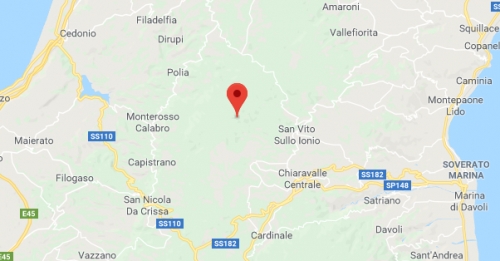 Terremoto di magnitudo 2.9 nelle Preserre catanzaresi