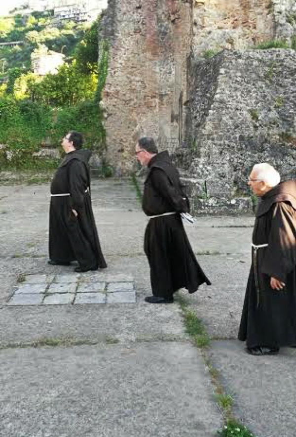 I frati Francescani di Basilicata in visita a Soriano