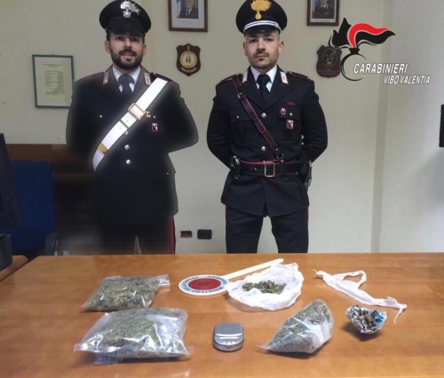 Marijuana nascosta nello scantinato di casa, arrestato un 33enne nel Vibonese