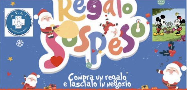 L’associazione Aval e l’asilo Topolinia promuovono il “regalo sospeso”