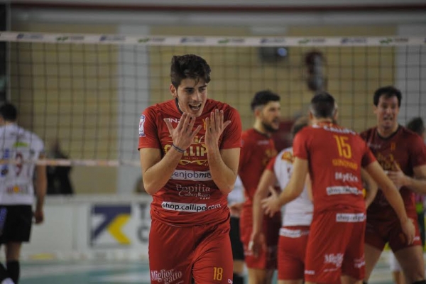 Volley, la Tonno Callipo cede alla Globo Sora: giallorossi ko 3-2