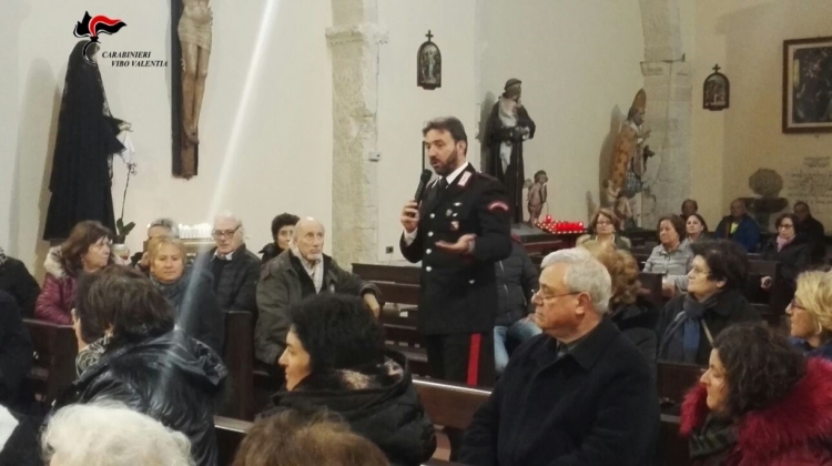 Truffe agli anziani, i consigli dei carabinieri di Tropea