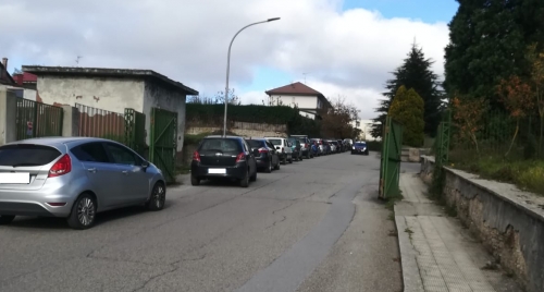 Drive-in per i tamponi all&#039;ospedale di Serra - LE FOTO