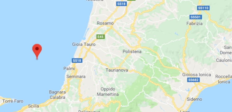 Forte terremoto al largo del Tirreno avvertito anche nel Vibonese