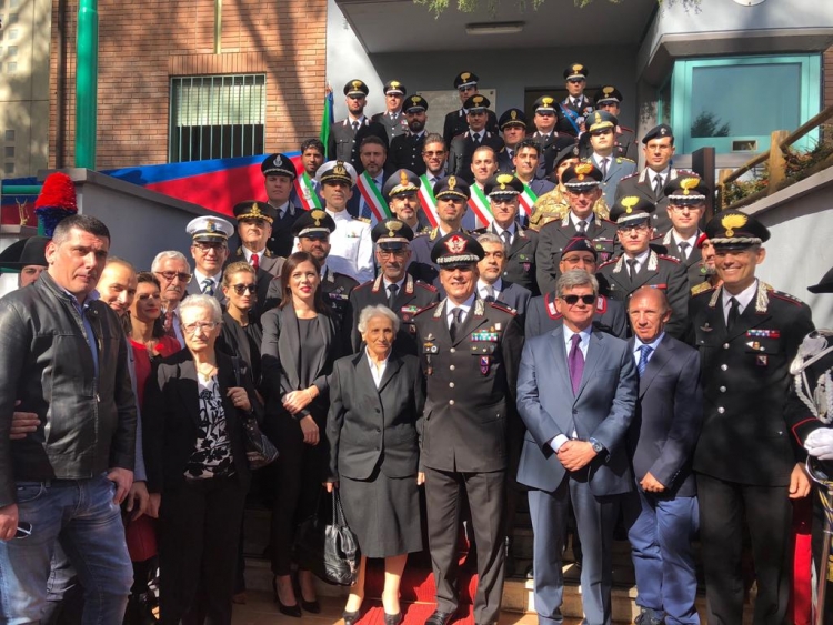 La caserma di Serra San Bruno intitolata ad Antonio Corapi, medaglia d’argento al valor militare alla memoria