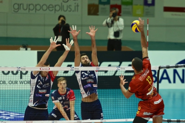 Volley | Primo squillo della Tonno Callipo in campionato, espugnata la Candy Arena di Monza