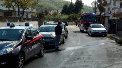 Esplode un&#039;auto a Savini, giovane ferito gravemente