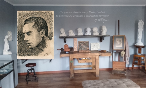 La casa-museo con le opere di Giuseppe Maria Pisani. «Un giorno senza l’arte è un giorno sprecato»