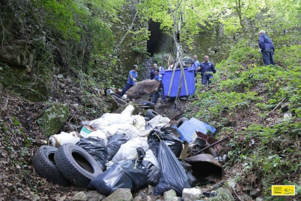 Parco delle Serre: rimosse discariche abusive a Mongiana e Serra