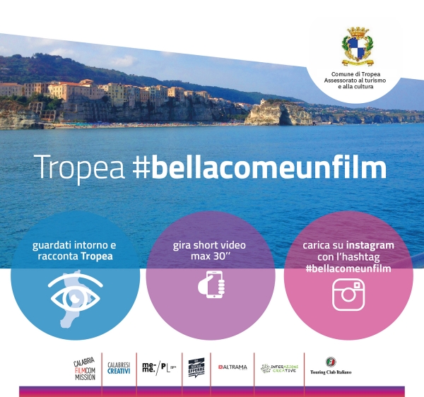 #Bellacomeunfilm, a Tropea il video contest che racconta la Calabria