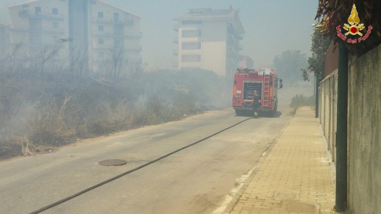 I vigili del fuoco di Vibo potenziano il soccorso per la lotta agli incendi boschivi