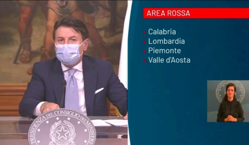 Ora è ufficiale: la Calabria (da venerdì) è zona rossa