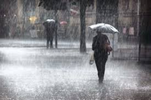 Precipitazioni intense, diramata l’allerta meteo a Serra